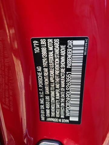 Photo 10 from auction – 2020 PORSCHE 911 CARRER with VIN WP0CB2A90LS263551