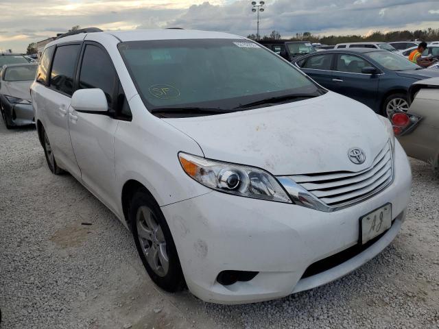 TOYOTA SIENNA LE 2015 with VIN 5TDKK3DC6FS690271 - Photo from auction