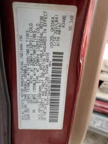 Photo 10 from auction – 2003 TOYOTA SEQUOIA SR with VIN 5TDZT34A23S182711