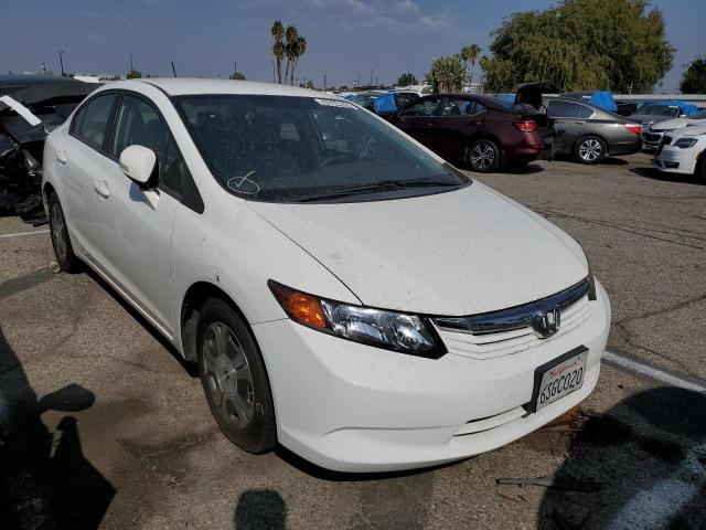 HONDA CIVIC HYBR 2012 with VIN JHMFB4F24CS000286 - Photo from auction