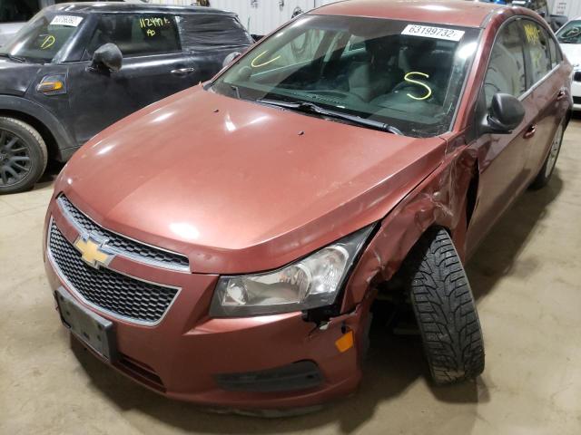 Photo 2 from auction – 2012 CHEVROLET CRUZE LS with VIN 1G1PC5SH4C7249279