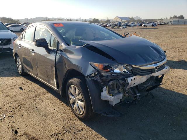 HONDA CIVIC LX 2012 with VIN 2HGFB2F55CH330009 - Photo from auction