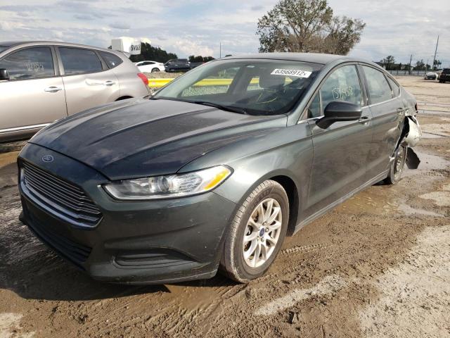Photo 2 from auction – 2015 FORD FUSION S with VIN 1FA6P0G75F5120967