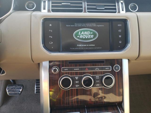 Photo 9 from auction – 2016 LAND ROVER RANGE ROVE with VIN SALGS3EFXGA262886