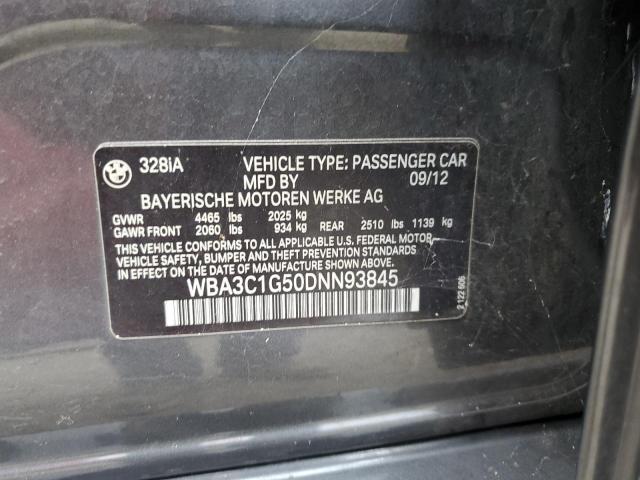 Photo 10 from auction – 2013 BMW 328 I SULE with VIN WBA3C1G50DNN93845
