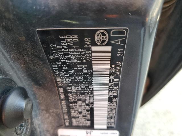 Foto 10 de la subasta – 2013 TOYOTA COROLLA BA con VIN 2T1BU4EE4DC952519