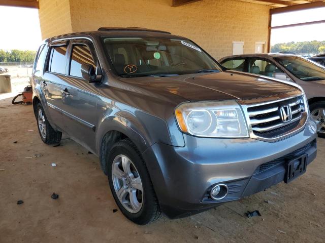 HONDA PILOT EXLN 2013 with VIN 5FNYF4H70DB015891 - Photo from auction