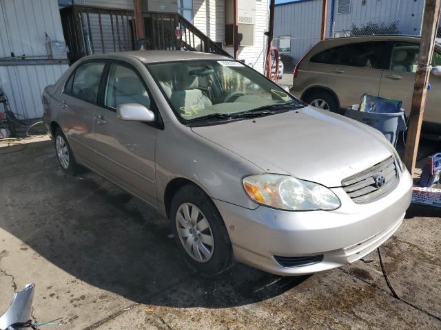 TOYOTA COROLLA CE 2003 with VIN 1NXBR32E83Z162119 - Photo from auction