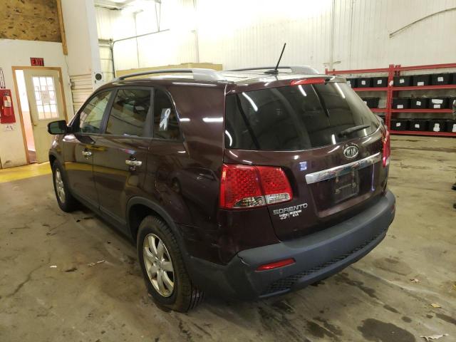 Photo 3 from auction – 2011 KIA SORENTO BA with VIN 5XYKT3A13BG076186