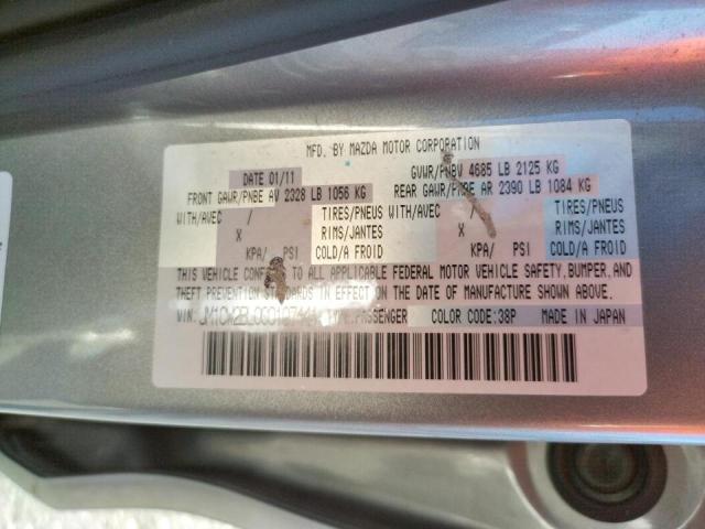 Photo 10 from auction – 2012 MAZDA 5 with VIN JM1CW2BL0C0107441