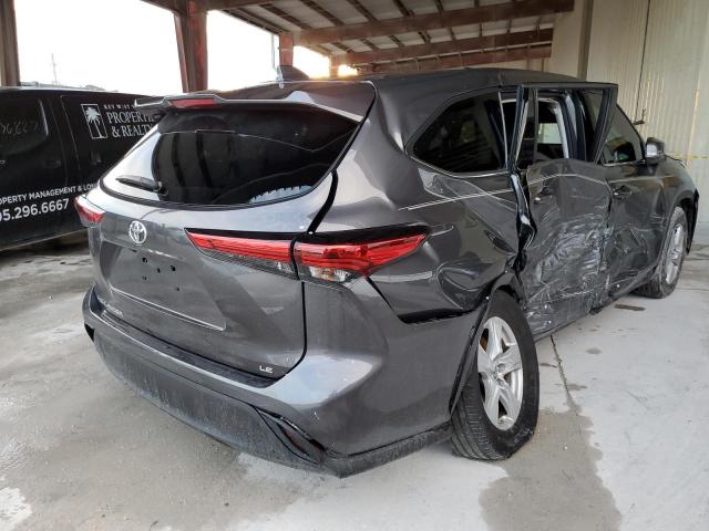 Foto 4 de la subasta – 2020 TOYOTA HIGHLANDER con VIN 5TDZZRAH7LS025159