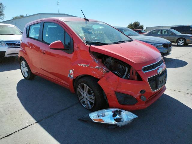 CHEVROLET SPARK 1LT 2014 with VIN KL8CD6S90EC542553 - Photo from auction
