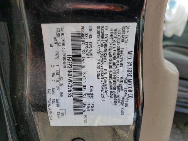 Photo 10 from auction – 2007 FORD FOCUS ZX4 with VIN 1FAFP34N07W239655