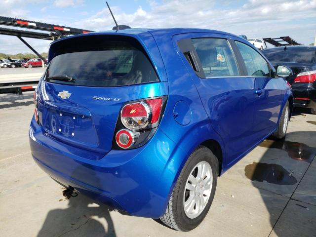 Photo 4 from auction – 2016 CHEVROLET SONIC LT with VIN 1G1JC6SH1G4176827