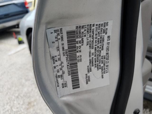 Photo 10 from auction – 2000 FORD TAURUS SEL with VIN 1FAFP56S7YA231050