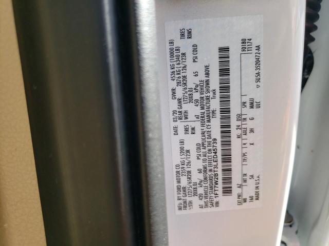 Photo 10 from auction – 2020 FORD F250 SUPER with VIN 1FT7W2BT3LED45739