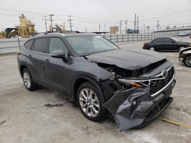 TOYOTA HIGHLANDER 2020 with VIN 5TDYZRAH8LS006017 - Photo from auction