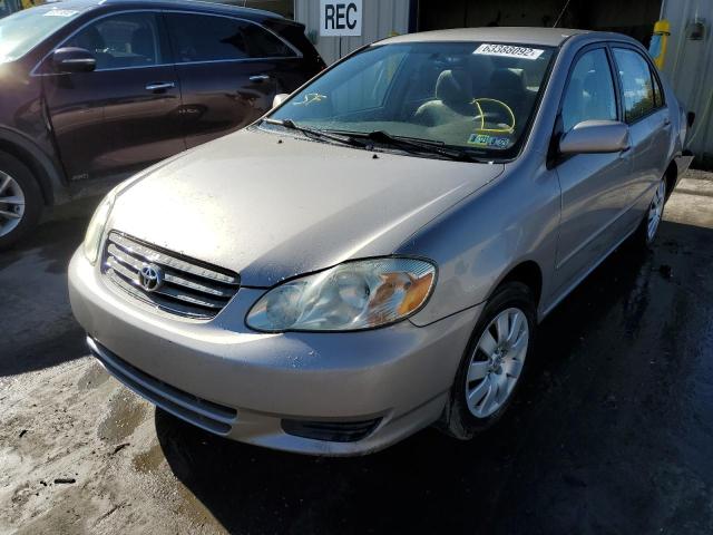 Photo 2 from auction – 2003 TOYOTA COROLLA CE with VIN 2T1BR38E83C113365