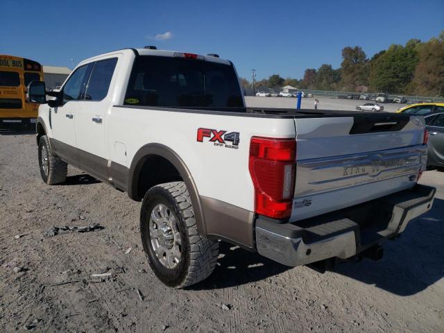 Photo 3 from auction – 2021 FORD F250 SUPER with VIN 1FT8W2BT4MEC03633