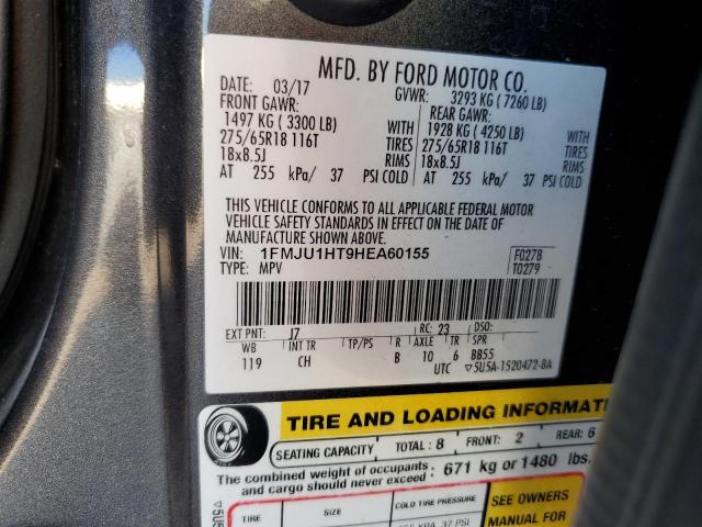 Photo 10 from auction – 2017 FORD EXPEDITION with VIN 1FMJU1HT9HEA60155
