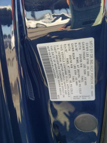 Photo 10 from auction – 2006 PORSCHE CAYENNE S with VIN WP1AB29PX6LA62909