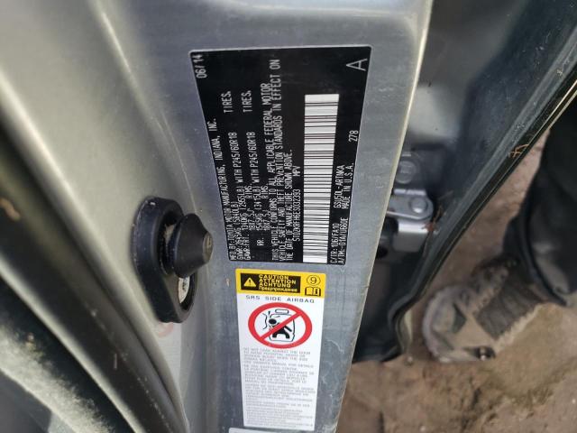 Photo 10 from auction – 2014 TOYOTA HIGHLANDER with VIN 5TDZKRFH6ES032393