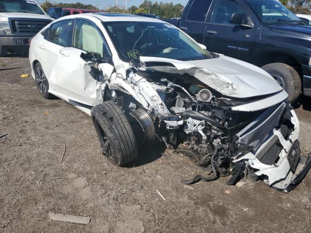 HONDA CIVIC EX 2018 with VIN JHMFC1F85JX008557 - Photo from auction