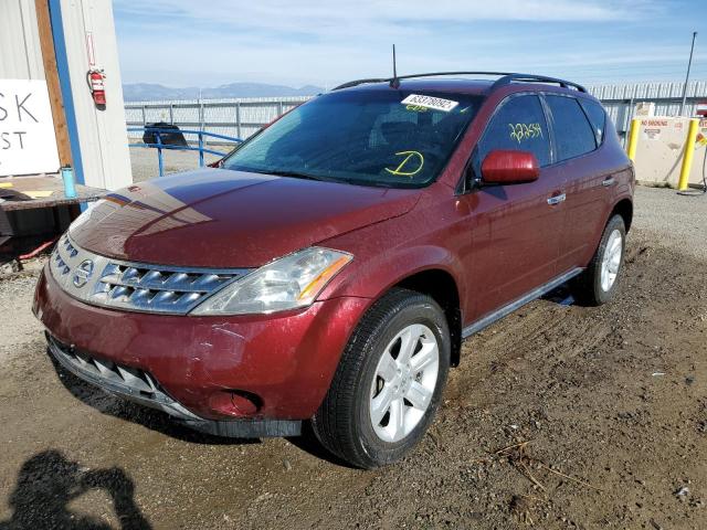 Photo 2 from auction – 2007 NISSAN MURANO SL with VIN JN8AZ08T67W503536