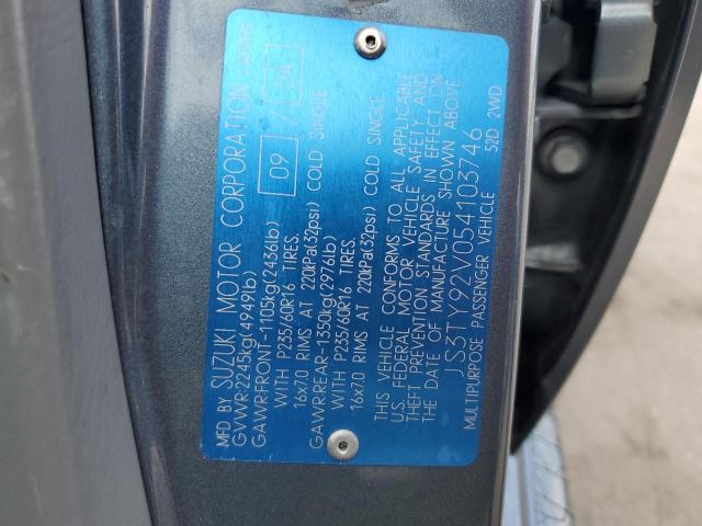 Photo 10 from auction – 2005 SUZUKI XL7 EX with VIN JS3TY92V054103746