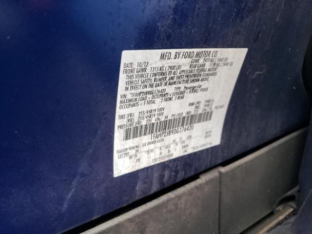 Photo 10 from auction – 2013 FORD TAURUS LIM with VIN 1FAHP2J89DG176420