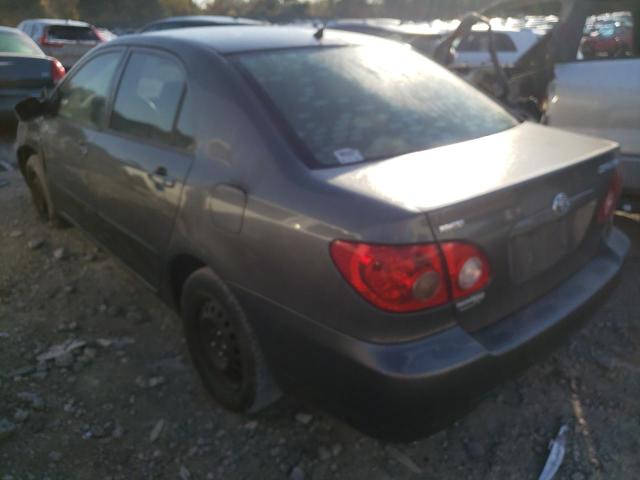 Photo 3 from auction – 2005 TOYOTA COROLLA CE with VIN 2T1BR32E95C499368