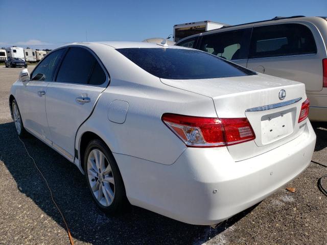 Photo 3 from auction – 2011 LEXUS ES 350 with VIN JTHBK1EG6B2460977