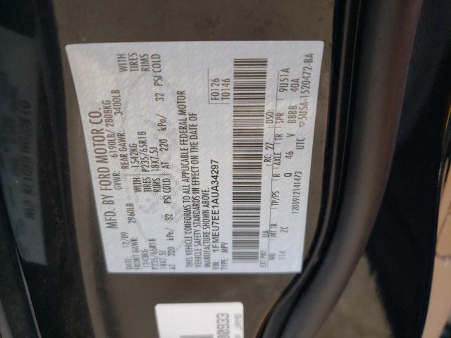 Photo 10 from auction – 2010 FORD EXPLORER E with VIN 1FMEU7EE1AUA34297