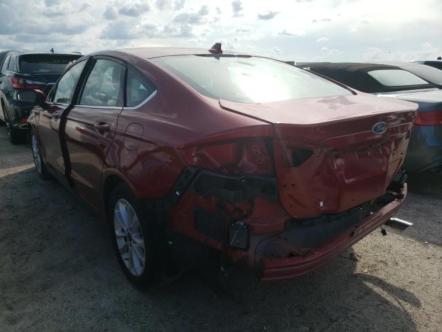 Photo 3 from auction – 2019 FORD FUSION SE with VIN 3FA6P0HD8KR161508