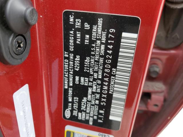 Photo 10 from auction – 2013 KIA OPTIMA LX with VIN 5XXGM4A78DG244179