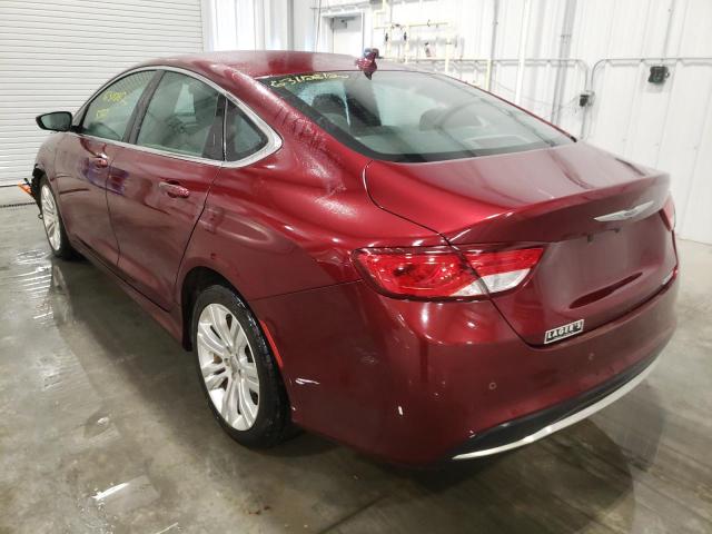 Photo 3 from auction – 2015 CHRYSLER 200 LIMITE with VIN 1C3CCCAB2FN751106