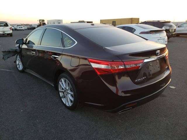 Photo 3 from auction – 2013 TOYOTA AVALON BAS with VIN 4T1BK1EB5DU037252