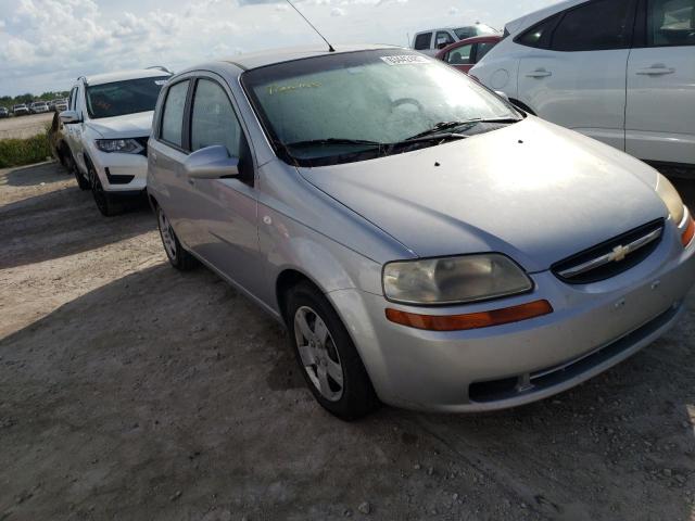 Photo 1 from auction – 2006 CHEVROLET AVEO BASE with VIN KL1TD66666B547360