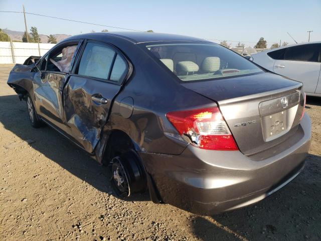 Photo 3 from auction – 2012 HONDA CIVIC LX with VIN 2HGFB2F55CH330009