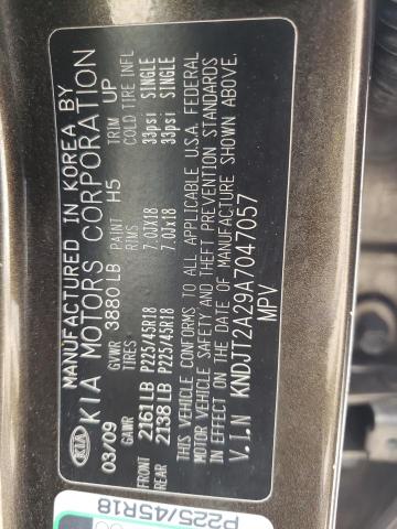 Photo 10 from auction – 2010 KIA SOUL + with VIN KNDJT2A29A7047057