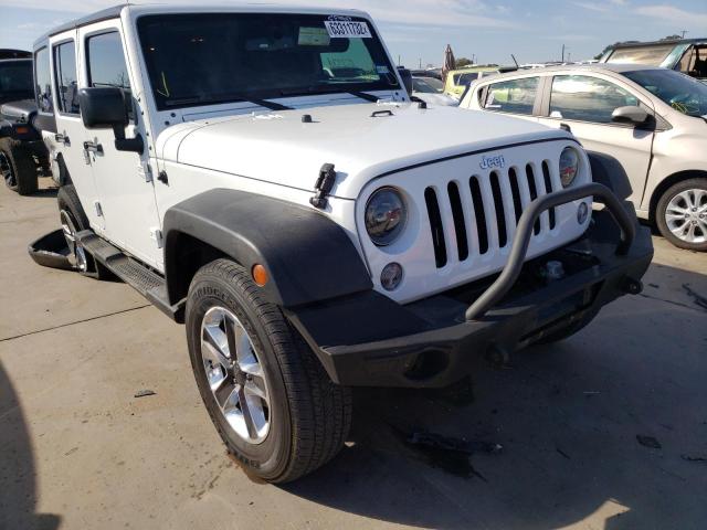 JEEP WRANGLER U 2016 with VIN 1C4BJWDG7GL209681 - Photo from auction