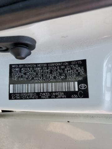 Photo 10 from auction – 2015 TOYOTA PRIUS with VIN JTDKN3DU1F0466103
