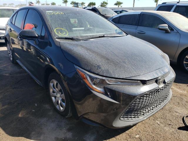 TOYOTA COROLLA LE 2021 with VIN JTDEPMAE1MJ169611 - Photo from auction