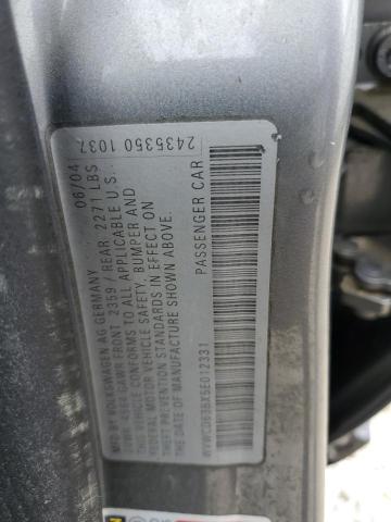 Photo 10 from auction – 2005 VOLKSWAGEN PASSAT GLS with VIN WVWCD63BX5E012331