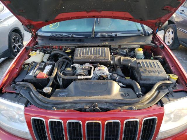 Photo 7 from auction – 2002 JEEP GRAND CHER with VIN 1J4GW58N02C215819