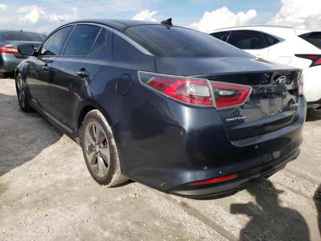 Photo 3 from auction – 2014 KIA OPTIMA HYB with VIN KNAGN4ADXE5073599