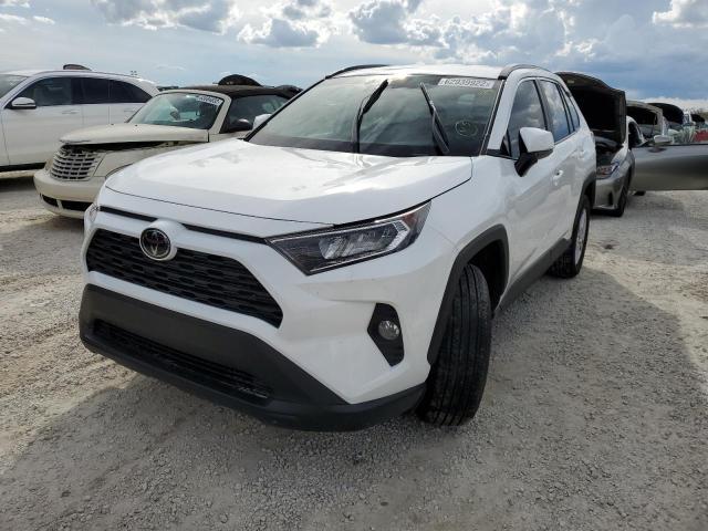 Photo 2 from auction – 2021 TOYOTA RAV4 XLE with VIN 2T3W1RFV4MC138254