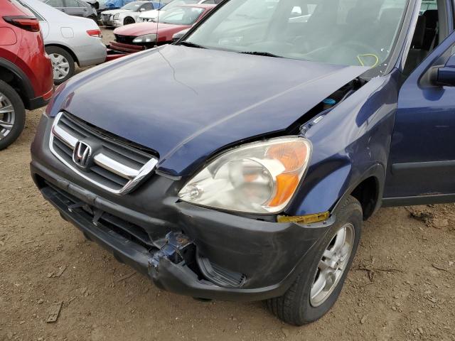 Photo 9 from auction – 2002 HONDA CR-V EX with VIN JHLRD78882C032116