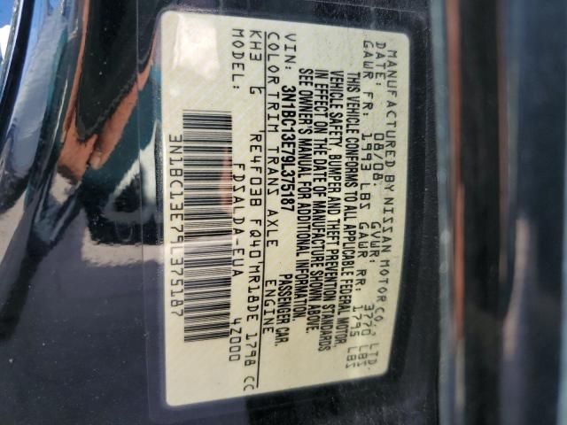 Photo 10 from auction – 2009 NISSAN VERSA S with VIN 3N1BC13E79L375187