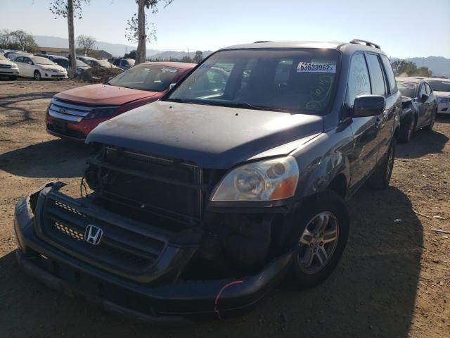 Photo 2 from auction – 2004 HONDA PILOT EXL with VIN 2HKYF185X4H596654